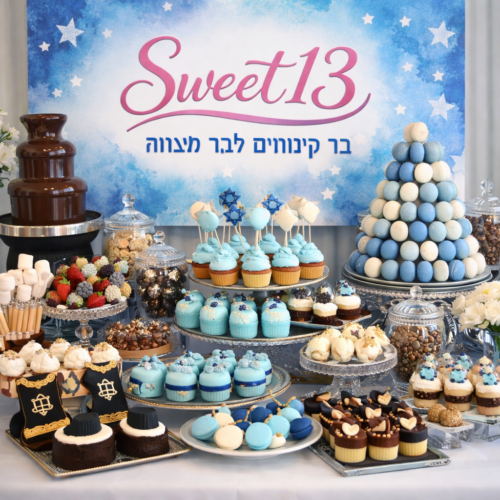 הקינוחים המובילים לבר מצוות 2026