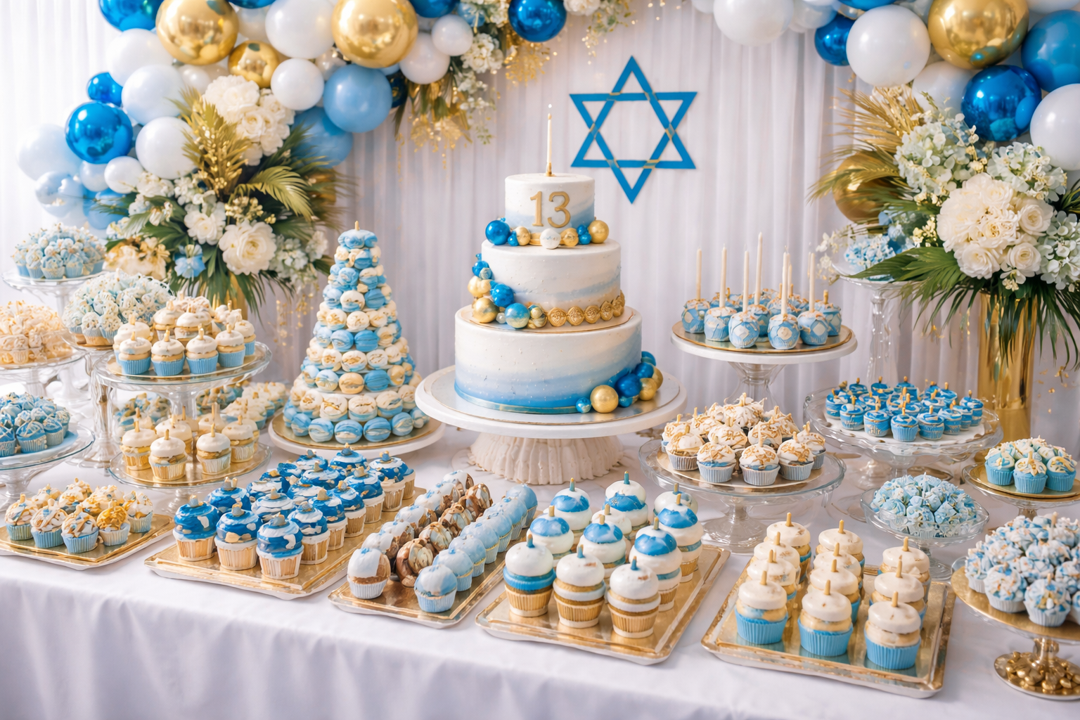 שולחן קינוחים פרווה לבר מצווה